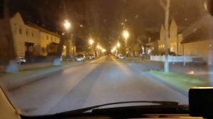 Testfahrt Smart fortwo 451 Philips X-treme ultinon H7 GEN2 11972XUWX2 Stadt /Land Nacht
