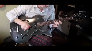 godin 5th avenue kingpin p90 Unboxing  test demo