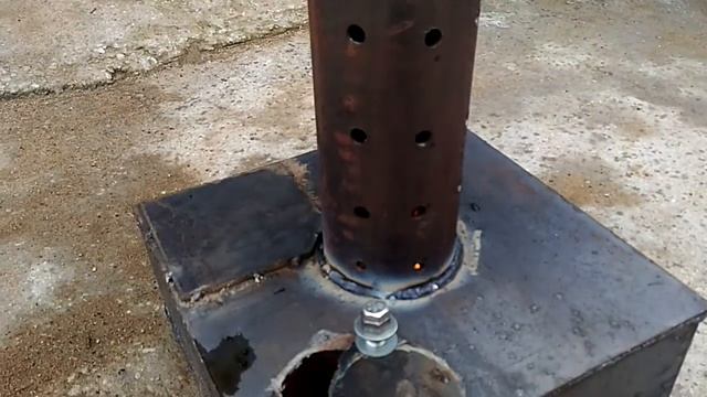 Печка на отработке