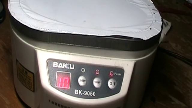 Ультразвуковая ванна Baku bk9050, моем плату. смотреть онлайн