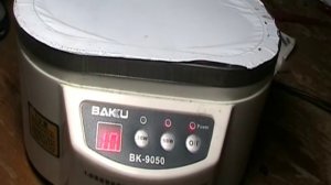 Ультразвуковая ванна Baku bk9050, моем плату.
