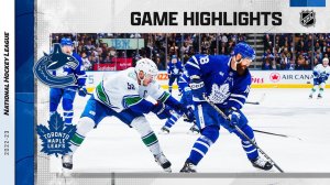 "Кэнакс" - "Мэйпл Лифс" 11/12 | Главные матчи НХЛ 2022