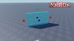 Как сделать стену в Роблокс Студио | Прозрачной, Бестелесной и Неподвижной