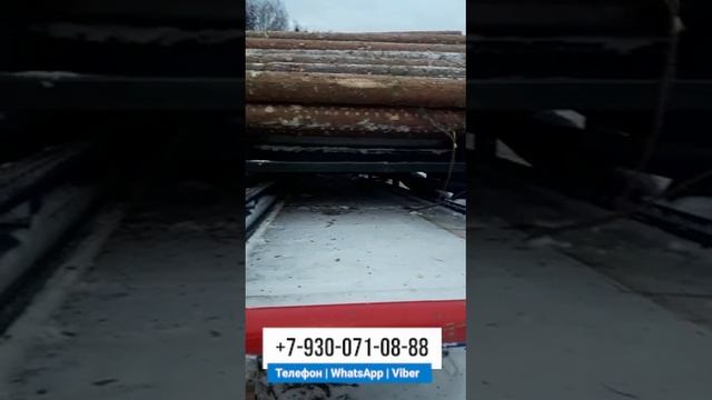 Транспортер для удаления веток и коры из под эстакады для бревен