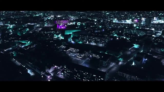 Невероятная ночная Махачкала, аэросъемка Night Makhachkala 2019 1 смотреть онлайн