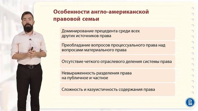 Англо американская правовая семья смотреть онлайн