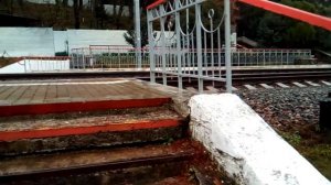 Станция Уч-Дере зимой