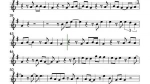 Stand by Me I Flute or Violin Sheet Music Backing Track Play Along Partitura Ben  King