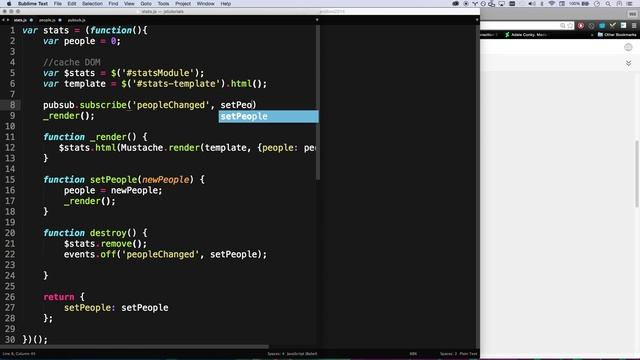 Modular Javascript #4 - PubSub Javascript Design Pattern