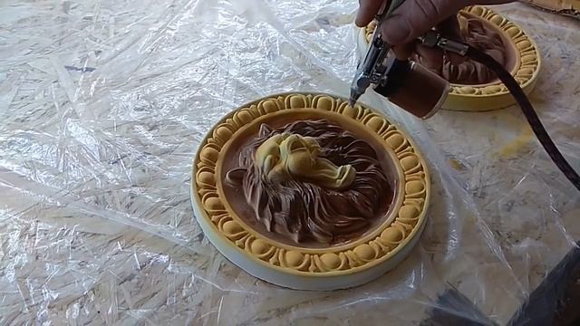 КРАСИМ КРАСИВО БАРЕЛЬЕФ АНТИК ЛЕВ ОТ Formmarket.pro смотреть онлайн