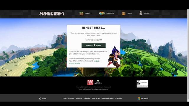 How To Migrate Your Minecraft Account