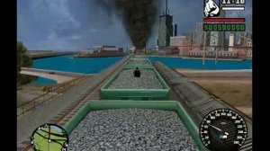 gta SAxVCxLC new train algorytm train mods гта сан андреас моды с поездами