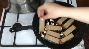 ГРЕНКИ С ЧЕСНОКОМ | ПОСТНЫЙ РЕЦЕПТ