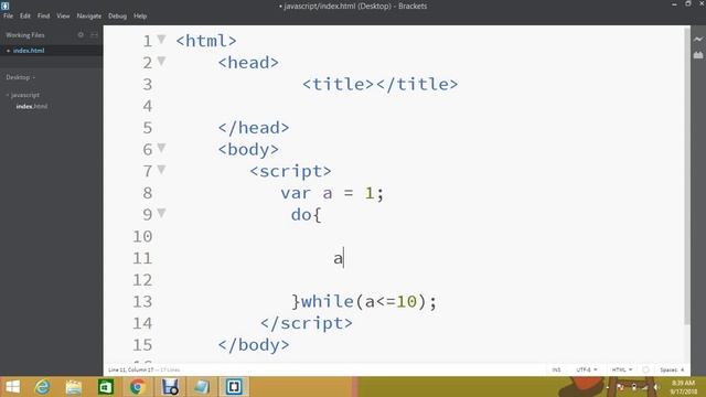 Do While Loop in javascript part 14 | Miz Developers