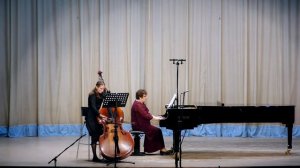 Б.Марчелло - Соната для контрабаса и фортепиано в 4 частях