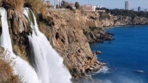 Нижний Водопад Дюден Муратпаша Анталия Турция Duden Lara Muratpasa