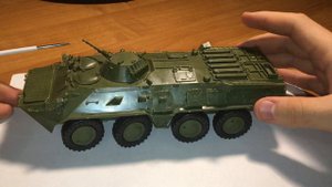 Обзор БТР-80 от TM ZVEZDA в масштабе 1:35