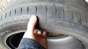 W211 купил Бронированные покрышки Bridgestone run flat