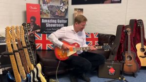 Epiphone 1959 Les Paul Standard Outfit Aged Dark Cherry Burst Demonstration With James