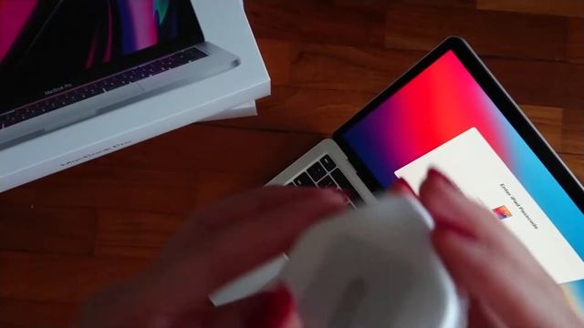 Macbook Pro 2020 Unboxing  Touchbar setting up ASMR
