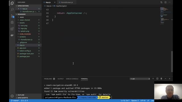 Пишем приложение на ReactNative