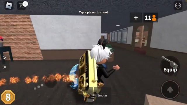 играю в мм2 в скине мальчика😱 смотреть онлайн