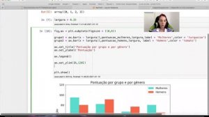 Como adicionar rótulos e mais de uma série em um Bar Plot? - Usando Matplotlib -- Aula 08