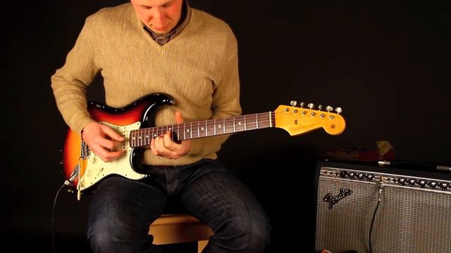 Fender Stratocaster 1960 '60 Relic Sunburst - SOLD - demo 4 смотреть онлайн