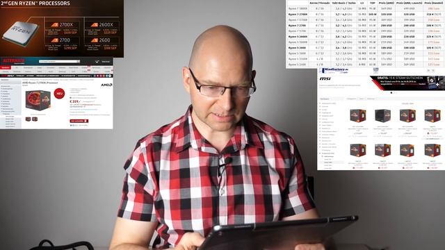 AMD Ryzen 7 2700X, Райзен 5 2600X - ЦЕНЫ, ХАРАКТЕРИСТИКИ смотреть онлайн