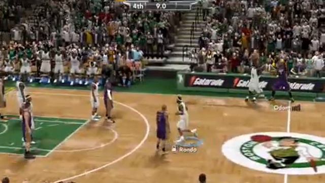 NBA 2k9 - Ray Allen Game Winner смотреть онлайн