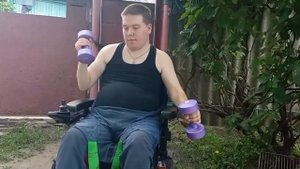 Занятие гантелями когда не работают пальцы. ШейникС6