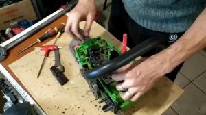 Не заводится китайская бензопила.
