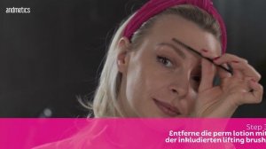 HOW TO USE andmetics Brow Lift Kit (DE)