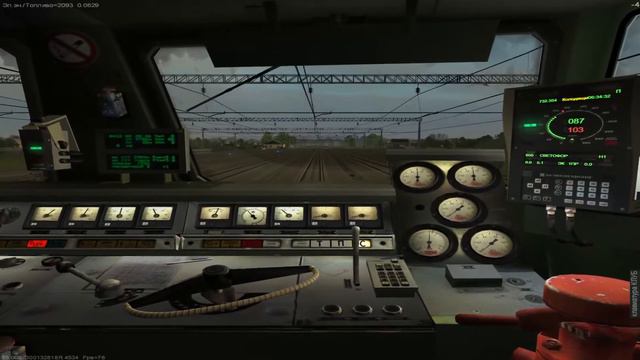 ZDSimulator поезд 661Б Витебск—Брест по участкам Орша-Брановичи смотреть онлайн