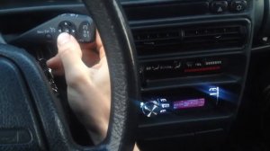 Управление магнитолой с подрулевого переключателя 2114