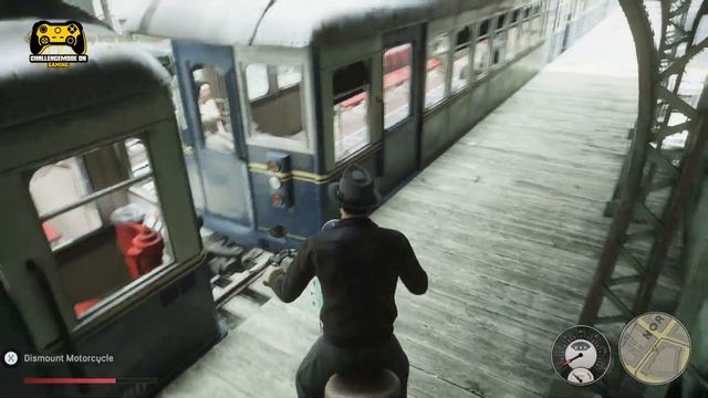 Tips/ Tricks | Quick way to get on top of the Subway/ Train with a bike | Mafia: Definitive Edition смотреть онлайн