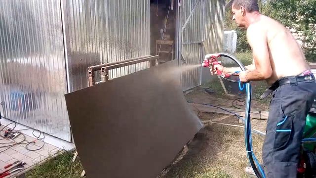 Тестируем картушный пистолет и нагнетательный бак смотреть онлайн