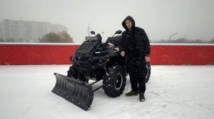 СТЕЛС ГЕПАРД В МАКСИМАЛЬНОЙ КОМПЛЕКТАЦИИ! УНИВЕРСАЛЬНЫЙ ОТВАЛ ДЛЯ СНЕГА.