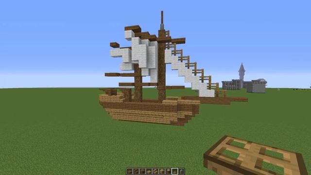 КОРАБЛИ в Minecraft | Как СТРОИТЬ КОРАБЛИ в Майнкрафт?! | Как Красиво СТРОИТЬ?! смотреть онлайн