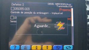 Falha na Embreagem GS 31 - Mercedes Benz Axor 2544