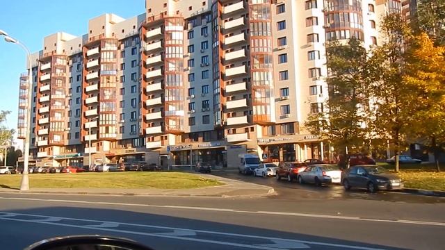 Со МКАДа на Ленинский проспект | Москва