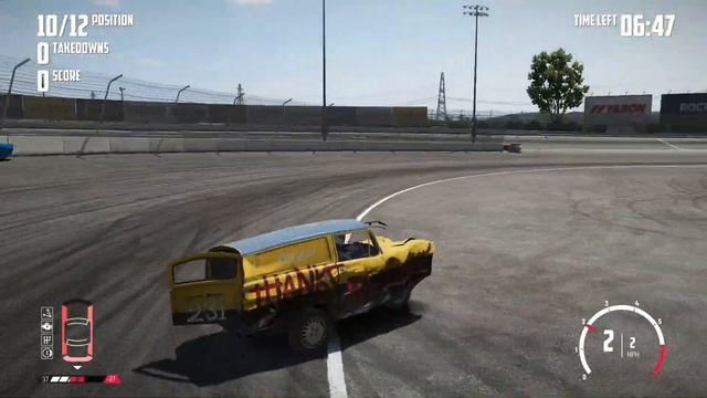 Crashing from pole position! Wreckfest Ep64 online multiplayer PC - Xbox - PS4