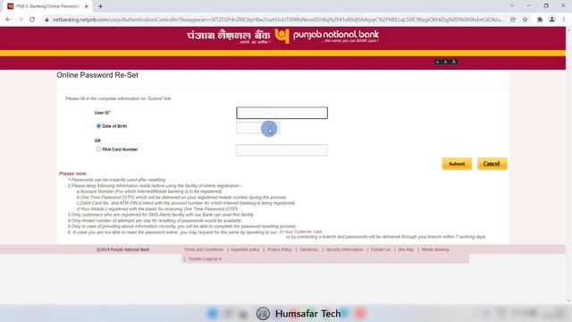PNB User ID Password kaise pata kare | How to Forgot Punjab National Bank User ID and Password смотреть онлайн