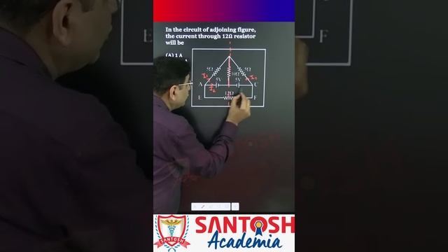 Concept of symmetry to solve complex electrical circuit || Shishir Sir