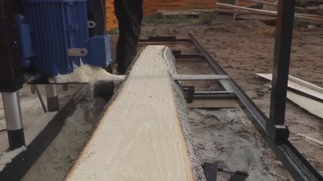 Пилорама шинная электрическая