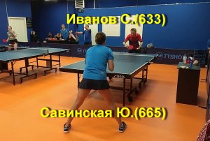 Встреча Савинская Ю.(665) -Иванов С.(625).  Турнир  к дню России. 12 июня 2023