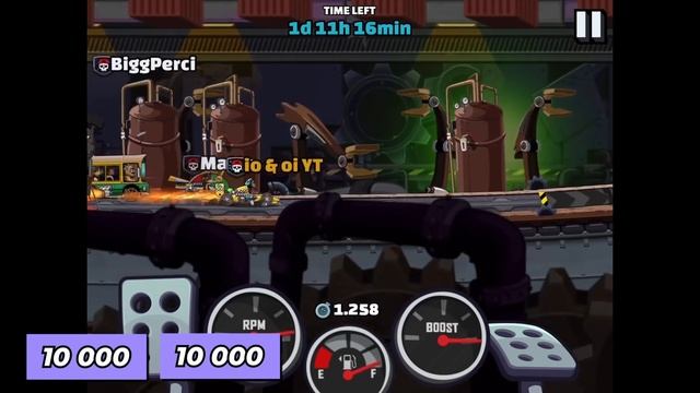 Hill Climb Racing 2 - How To 40000 in GRAND THEFT TROPHIES смотреть онлайн