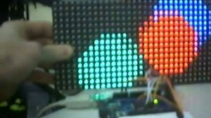 RGB LED панель с контроллером на Ардуино