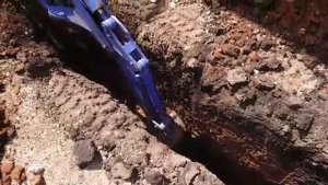 Коматсу мини экскаватор работа