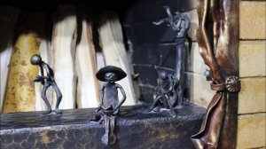 Декор камина. Художественная ковка. Blacksmith. Fireplace.Design ideas